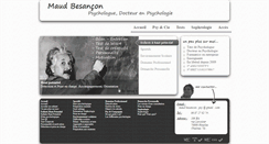 Desktop Screenshot of maud-besancon.com